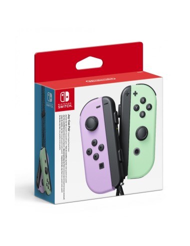 Pareja Joy-Con Púrpura Verde Pastel - Nintendo Switch