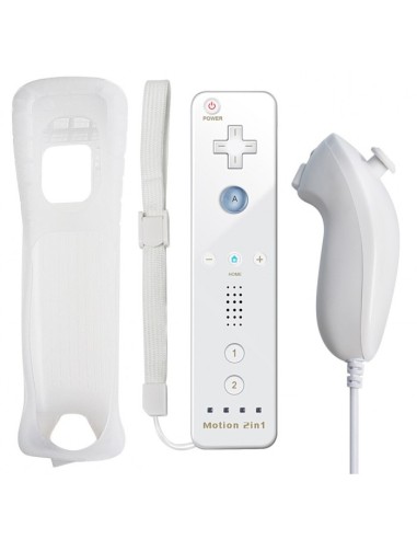 Mando Wii Remote + Nunchuk - Compatible WII