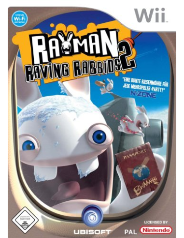 Rayman Raving Rabbids 2 - Wii