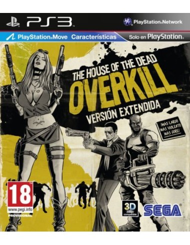 House of the Dead: Overkill - Sin Manual - PS3