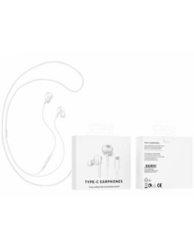 Auriculares In-Ear conector USB-C Blanco
