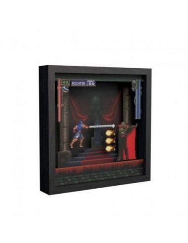 SYMPHONY OF NIGHT DRACULA 9X9 PIXEL FRAME