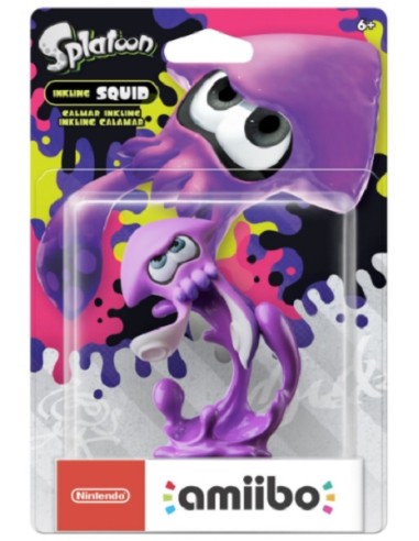 Amiibo Inkling Calamar Squid (Splatoon) - Wii U