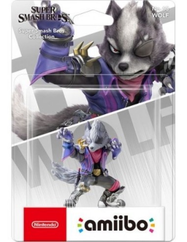 Figura Amiibo Super Smash Bros Wolf