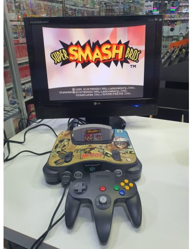 Consola Nintendo 64 + Mando Original Cover Star Wars - Nintendo 64