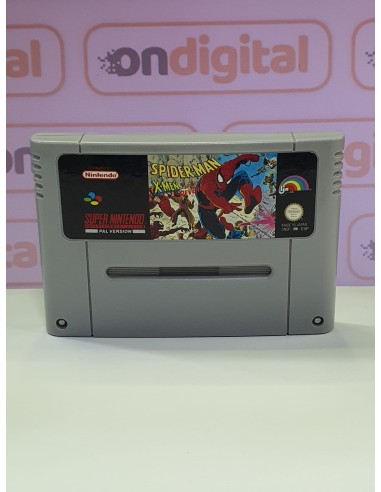 Spider Man X-Men in Arcade's Revenge - Cartucho - Super NES - Super Nintendo