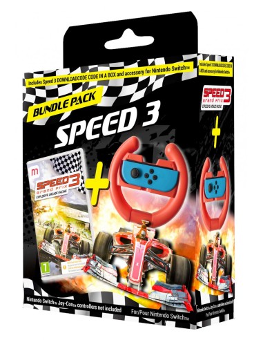 Speed 3 Racing + Volante (Code in box) - Nintendo Switch