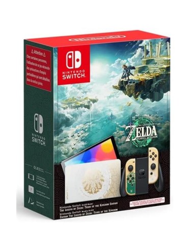 Consola Nintendo Switch OLED 64Gb - Edición Limitada The Legend of Zelda Tears of the Kingdom