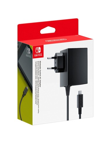 Adaptador de corriente - Cargador Oficial Nintendo Switch