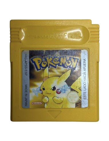 Pokemon Amarillo - Cartucho - Game Boy