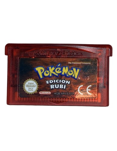 Pokemon Rubi - Cartucho - Game Boy Advance