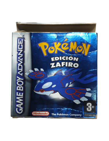 Pokemon Zafiro - Manual dañado - Game Boy Advance