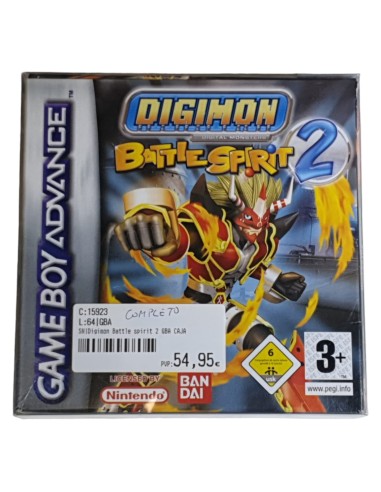 Digimon Battle Spirit 2 - Completo - Game Boy ADV