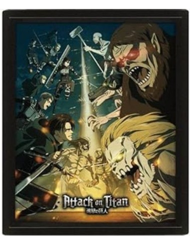 Attack On Titan - Poster 3D Season 4