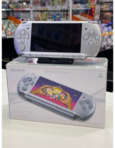 Consola PSP Slim 3004 - Mystic Silver - Con caja