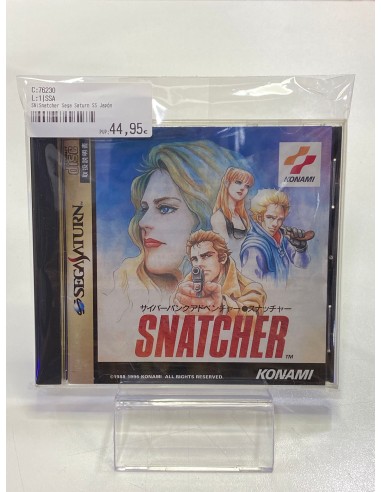 Snatcher - Sega Saturn - Konami - Japón