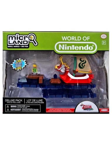 Figura Diorama World of Nintendo - Micro Land King of Red Lions Deluxe Playset