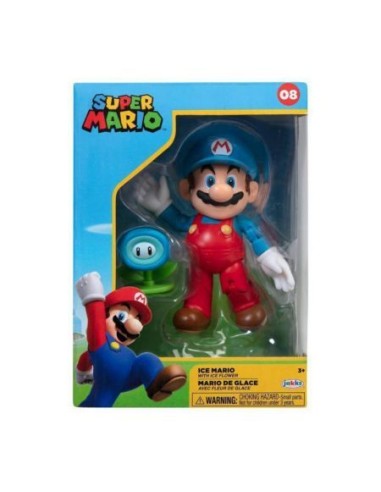 Figura Super Mario - Ice Mario 08  - Jakks