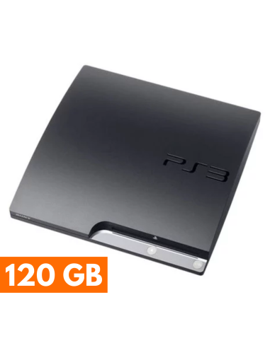 Playstation 3 Slim 120Gb - Consola + Cableado + Mando Nuevo Compatible - PS3