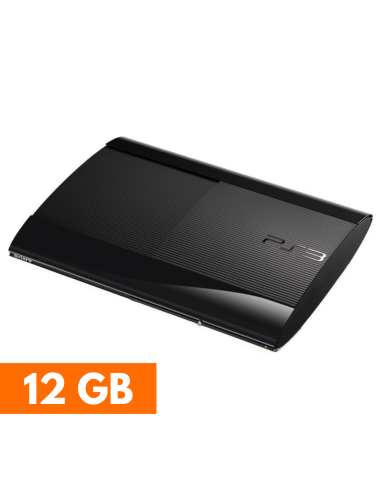 Playstation 3 Super Slim 12Gb - Con caja original - Consola + Cableado + Mando Nuevo Compatible - PS3
