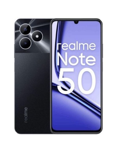 Realme Note 50 - 4Gb - 128Gb - 6.7" HD+ - Unisoc T612 - 5000 mAh - Color Negro