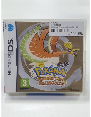Pokémon Edición Oro Heartgold - Nintendo DS
