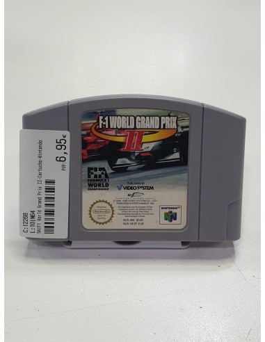 F1 World Grand Prix II - Cartucho PAL Francia - Nintendo 64