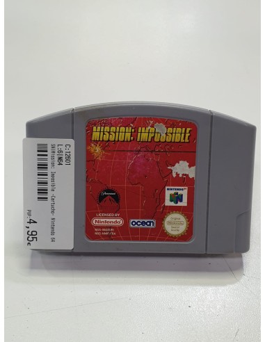 Mission Imposible - Cartucho PAL FRA - Nintendo 64