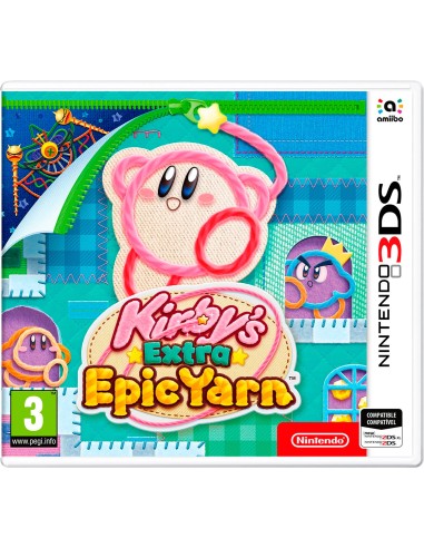 Más Kirby en el reino de los Hilos - Nintendo 3DS