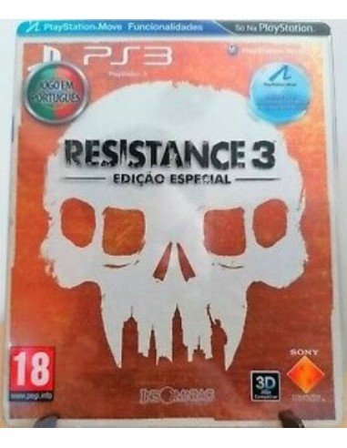Resistance 3: Ediçao Especial - PAL Portugal - PS3