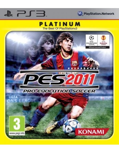 PES Pro Evolution Soccer 2011 Platinum - PS3