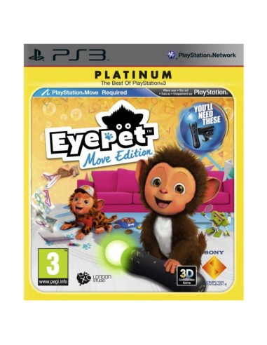 Eye pet Move Edition Platinum - Para mandos Move - PS3