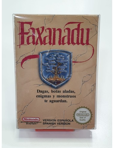 Faxanadu - Nintendo NES - Completo - Versión Española