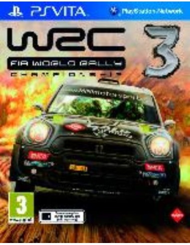 WRC 3 World Rally Championship - Cartucho -PS Vita