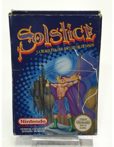 Solstice: La búsqueda del baculo de demnos - Nintendo NES