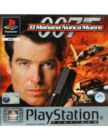 007 El Mañana Nunca Muere - Platinum Completo PS1