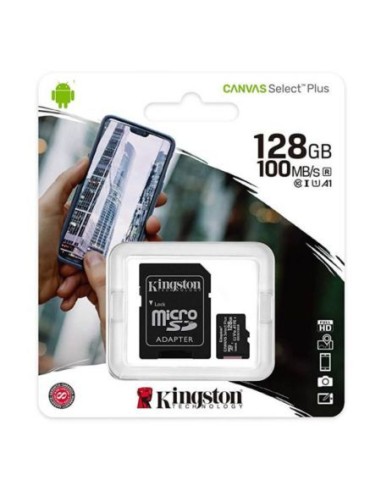 Memoria Micro SDXC 128GB Kingston Canvas