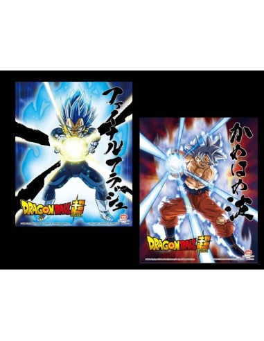 Cuadro 3D Dragon Ball Super Goku y Vegeta
