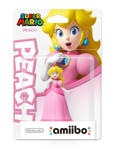 Amiibo Peach - Colección Super Mario - Wii U
