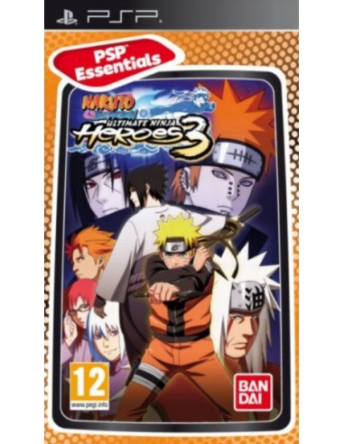 Naruto Shippuden Ultimate Ninja Heroes 3 - PSP