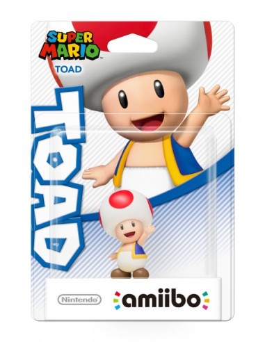 Amiibo Toad - Colección Super Mario - Wii U