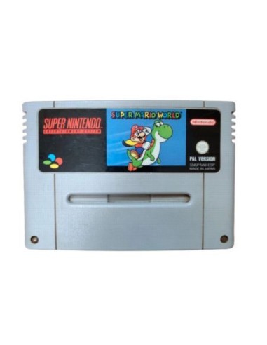 Super Mario World - Cartucho PAL ESP - Super Nintendo